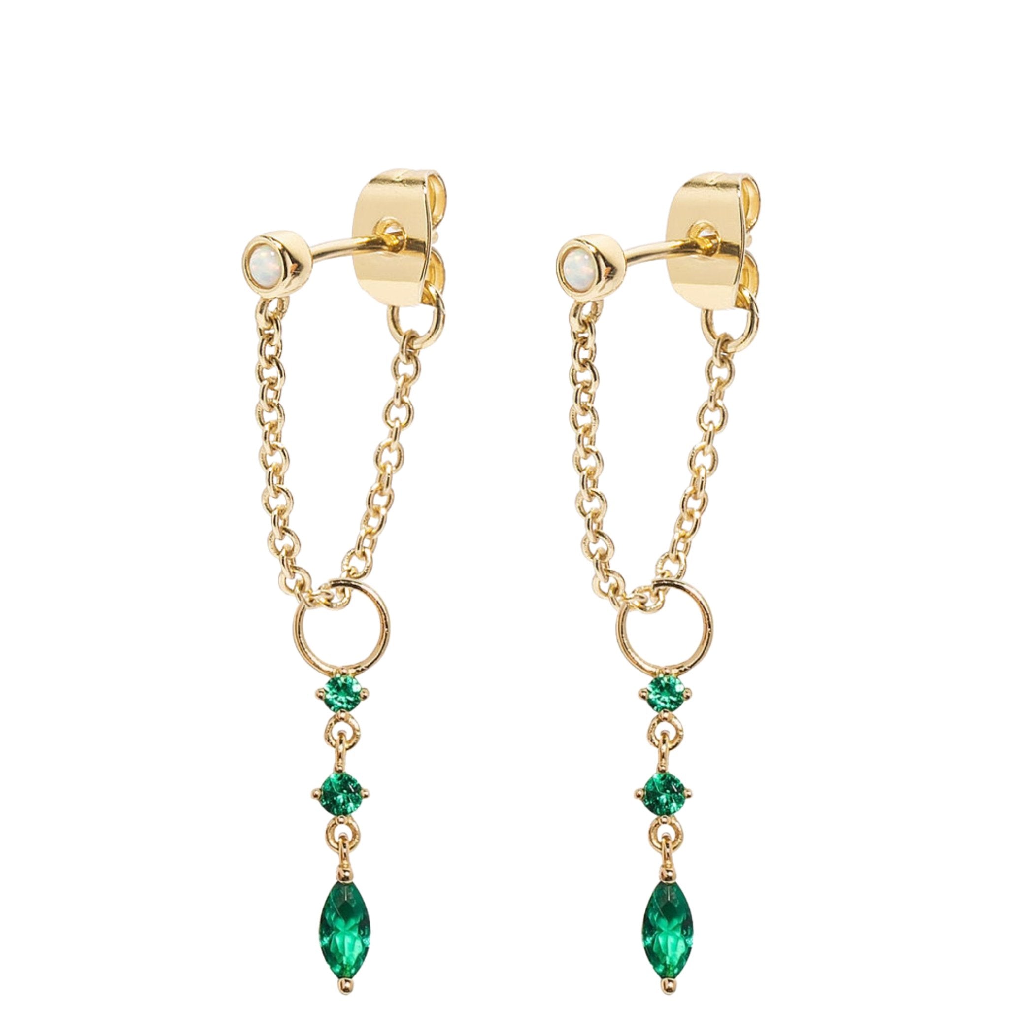 Adrienne earrings - five and two jewelry
