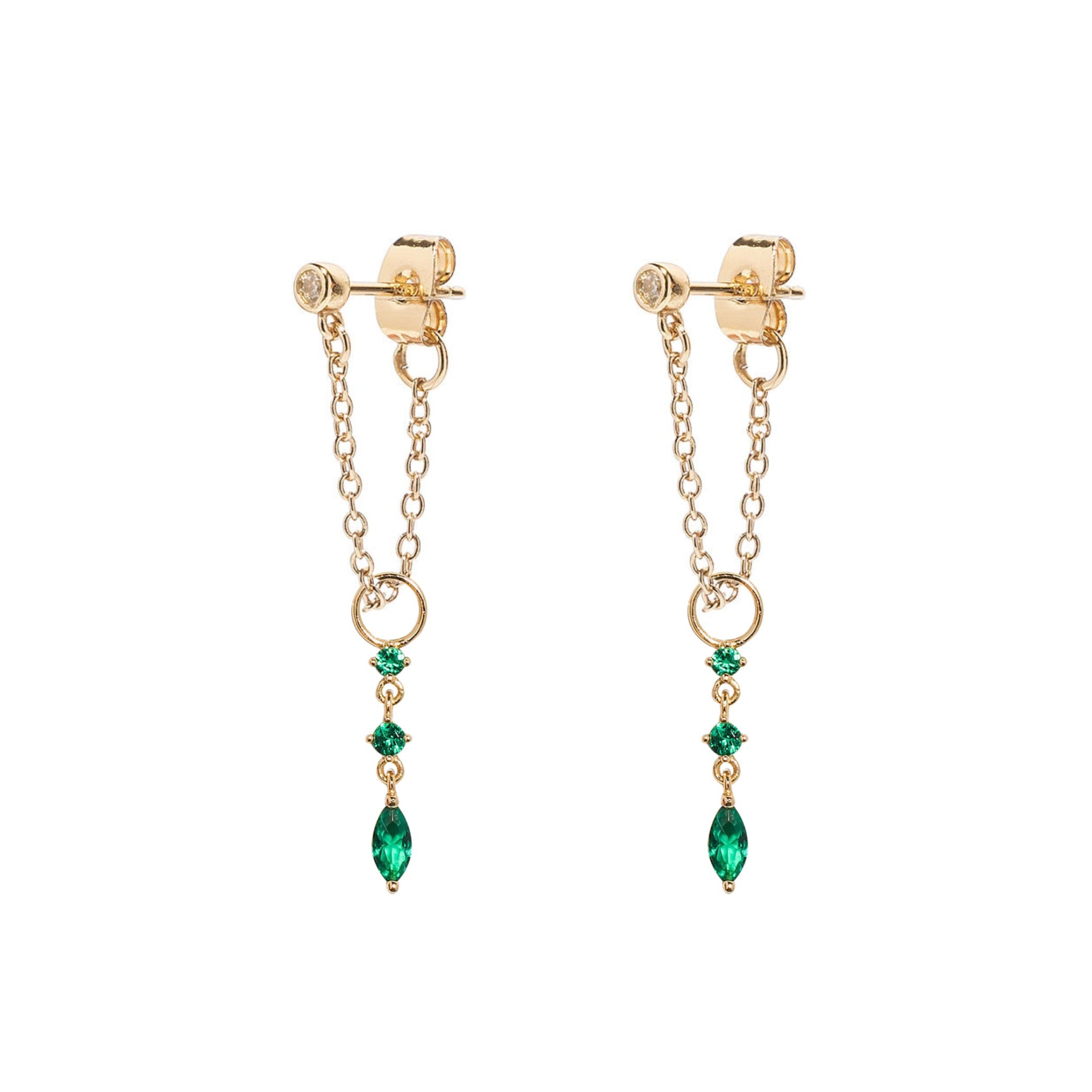 Adrienne earrings - five and two jewelry