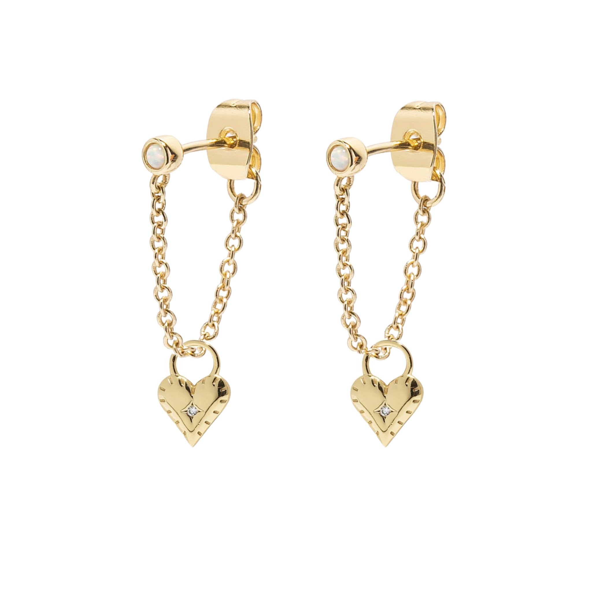 Adrienne earrings - five and two jewelry