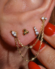 Amanda earrings - five and two jewelry