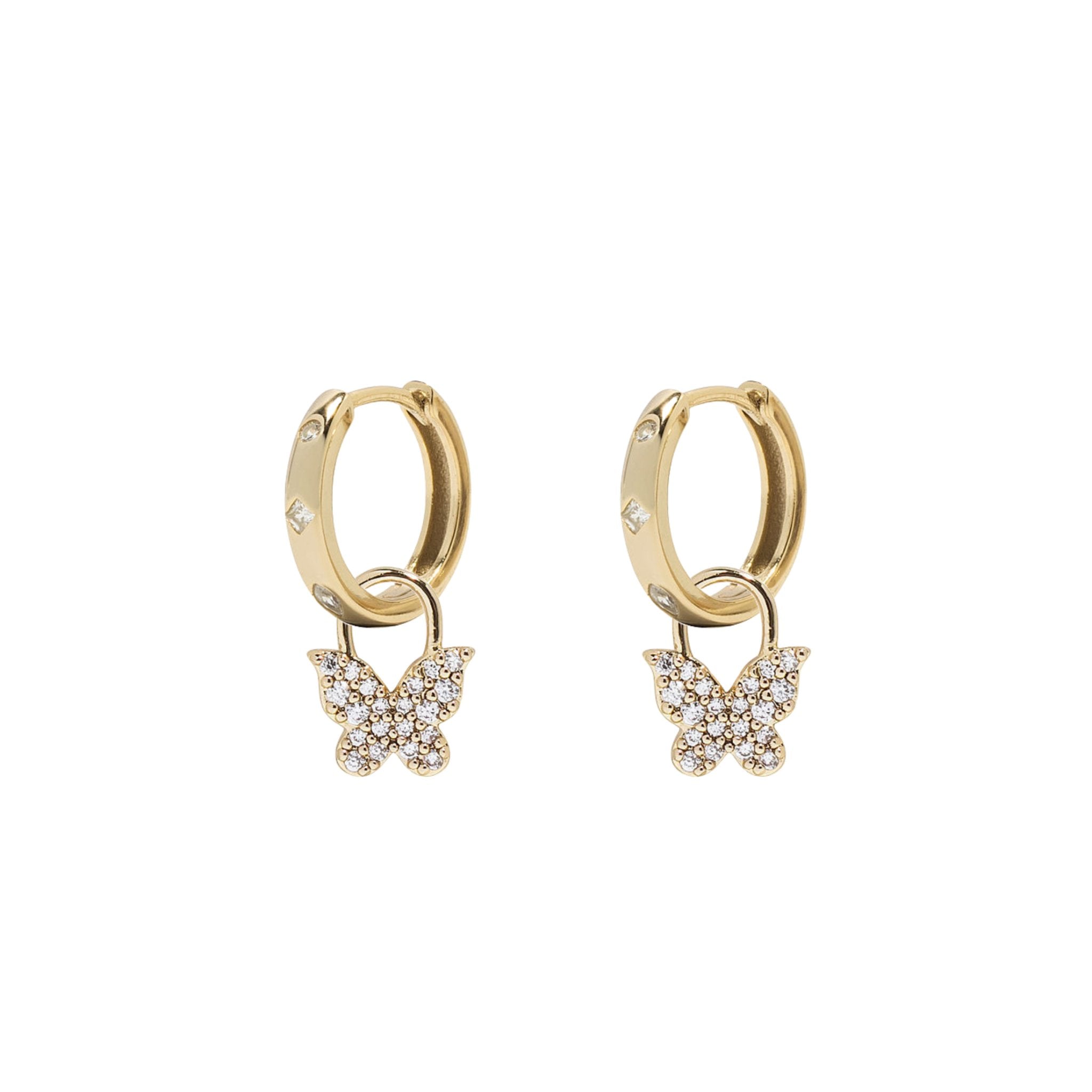 Dahlia earrings - five and two jewelry