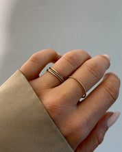 India ring - five and two jewelry