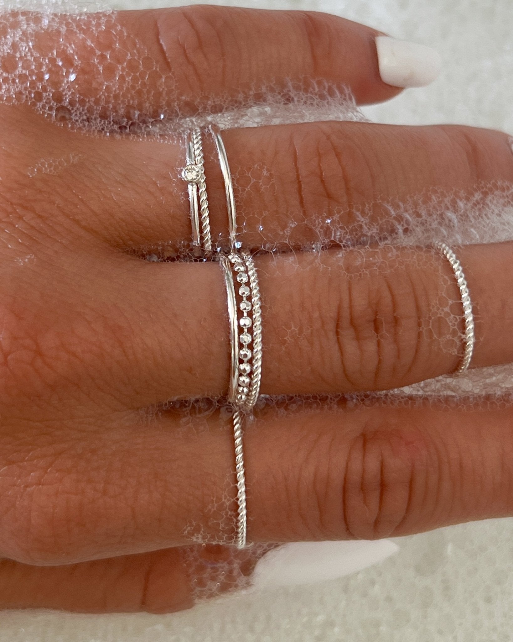 India ring - five and two jewelry