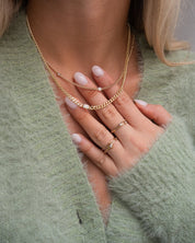India ring - five and two jewelry