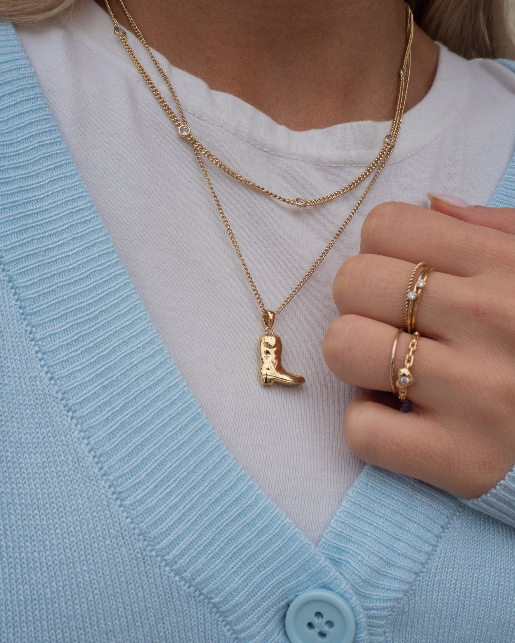India ring - five and two jewelry