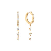 Leo earrings - five and two jewelry