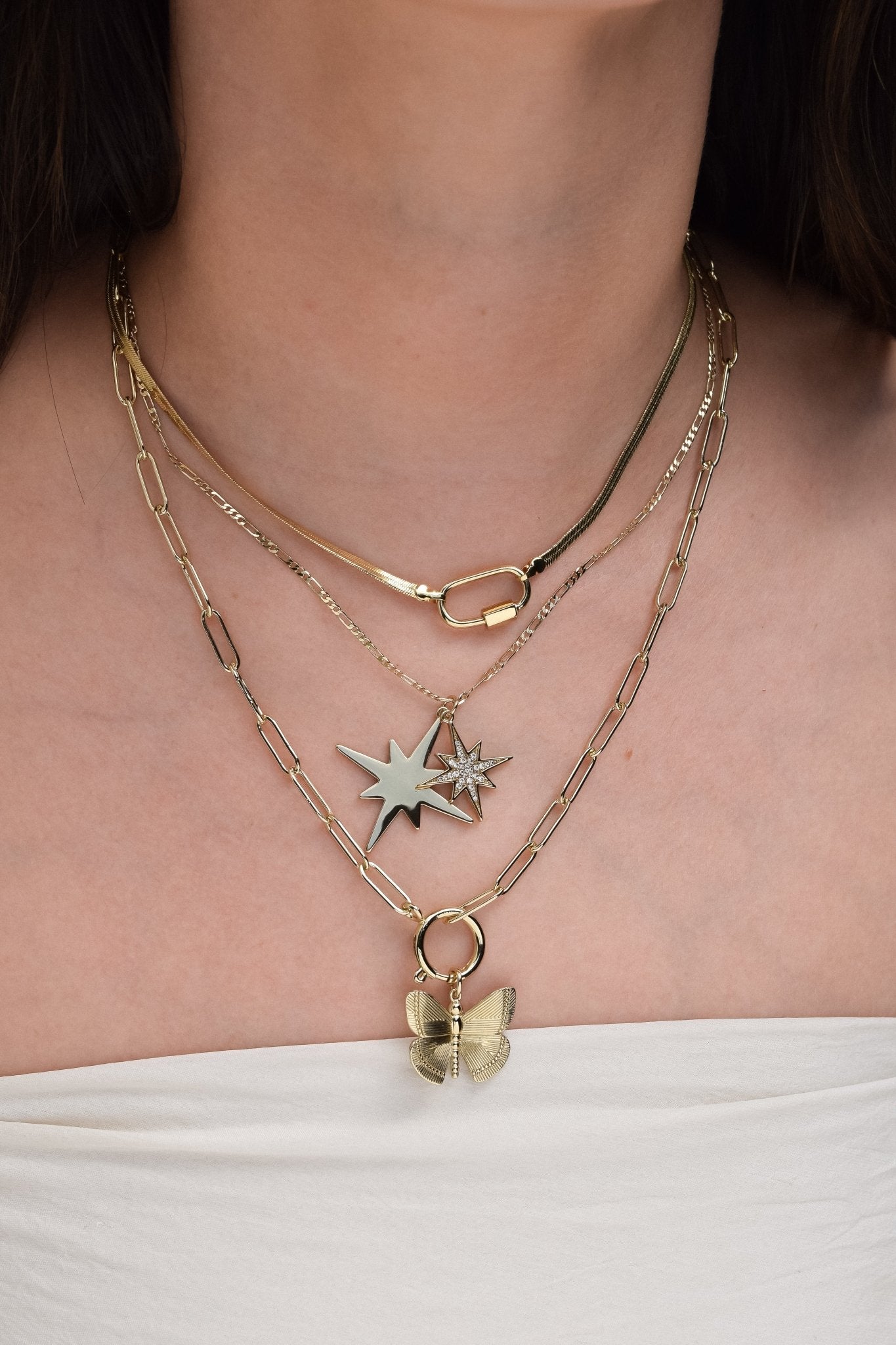 Miranda necklace - five and two jewelry