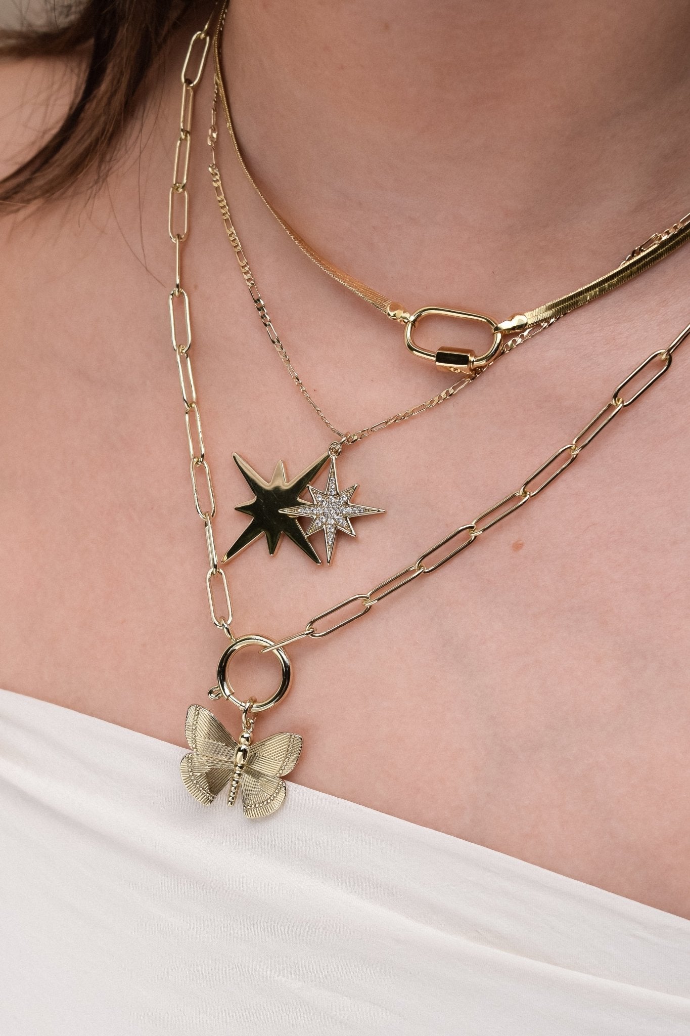 Miranda necklace - five and two jewelry