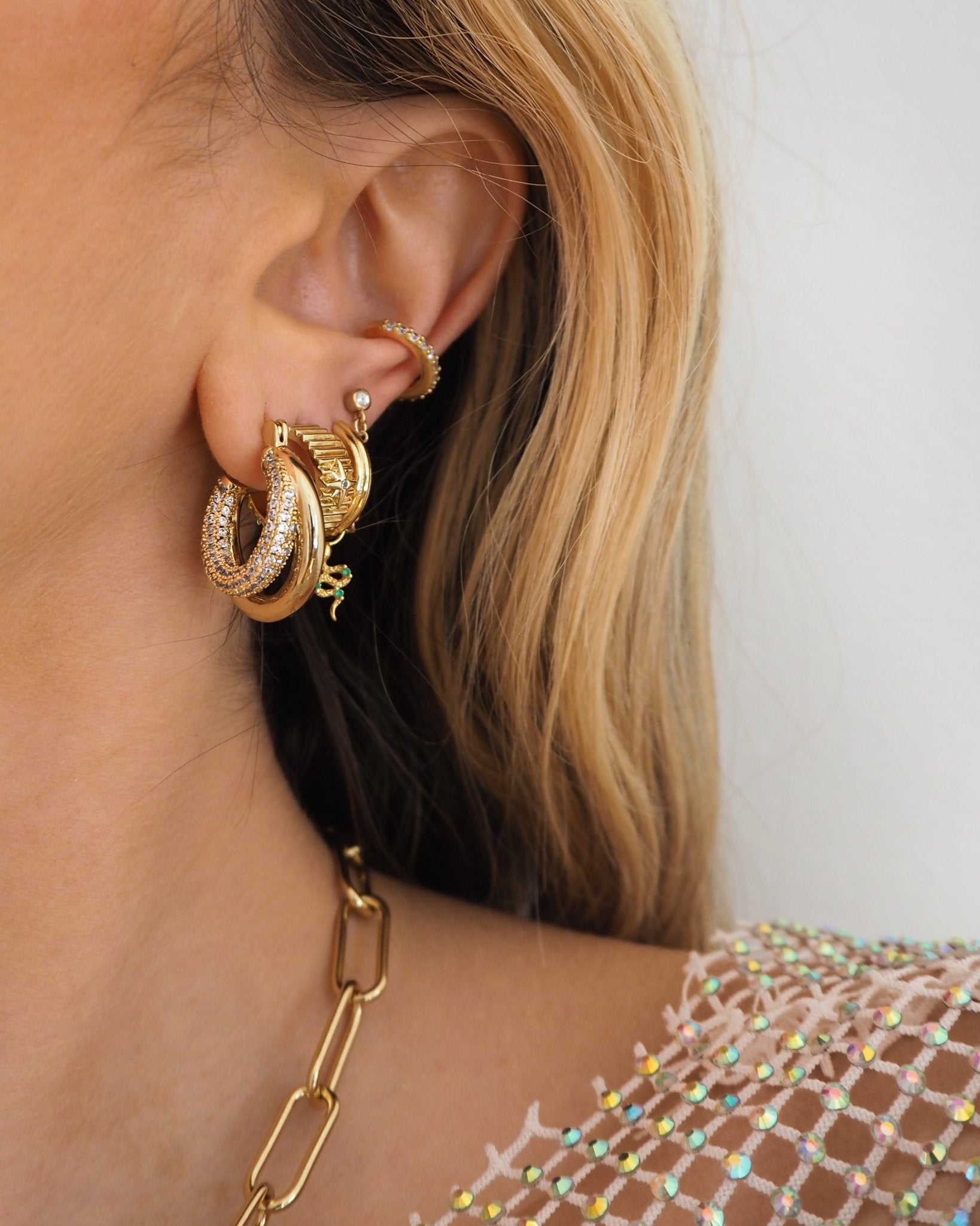 Alma earrings - five and two jewelry