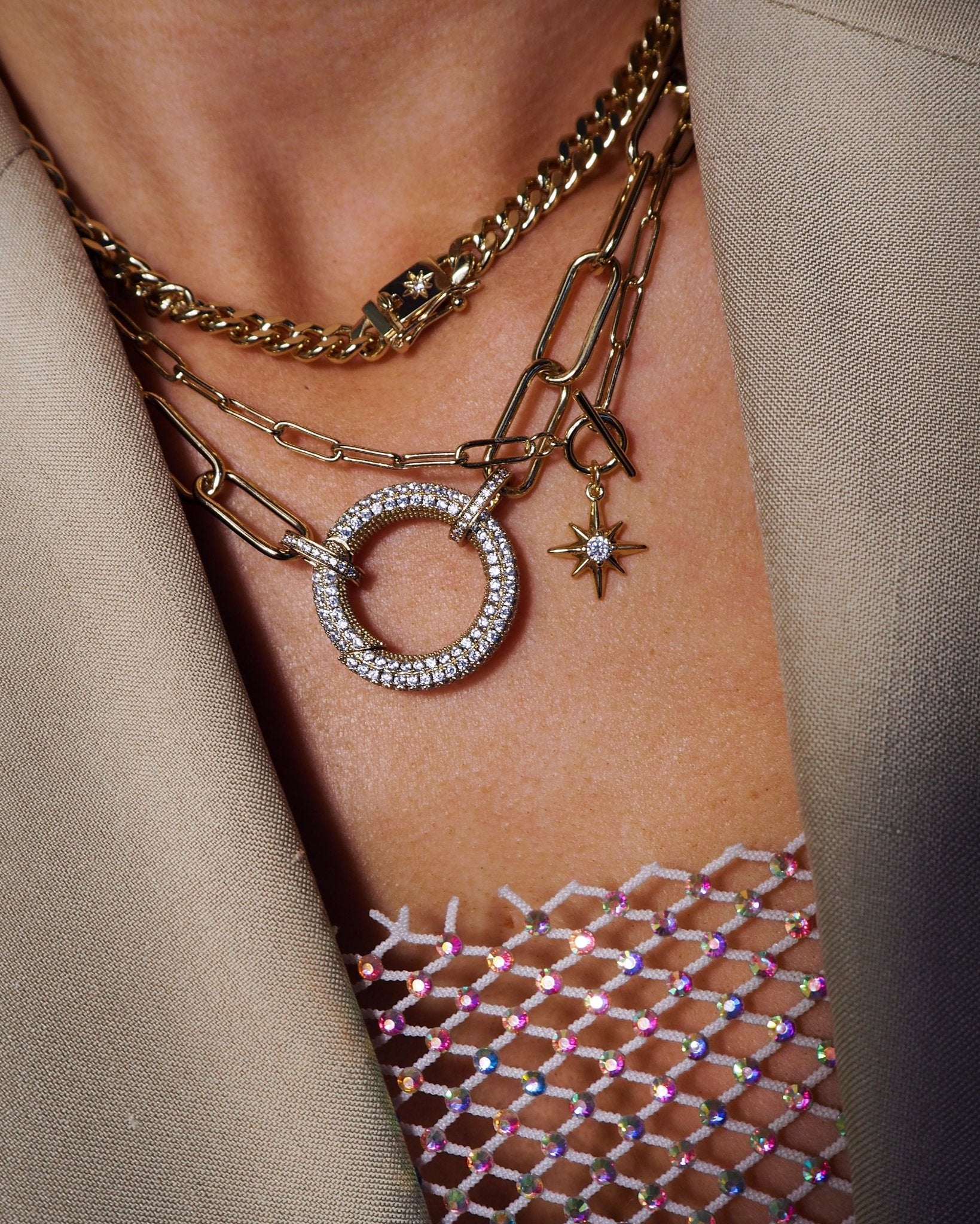 Becca necklace - five and two jewelry