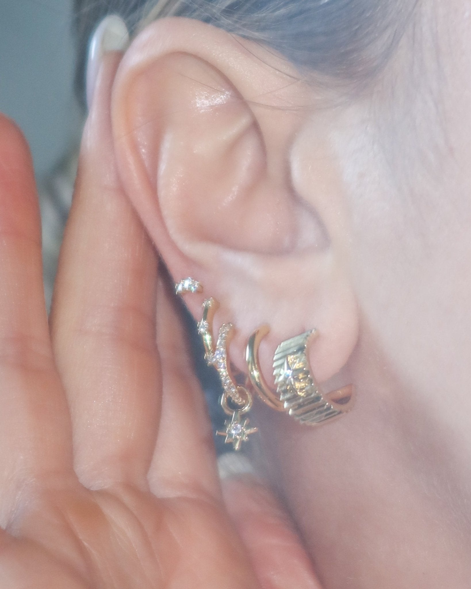 Bliss earrings - five and two jewelry