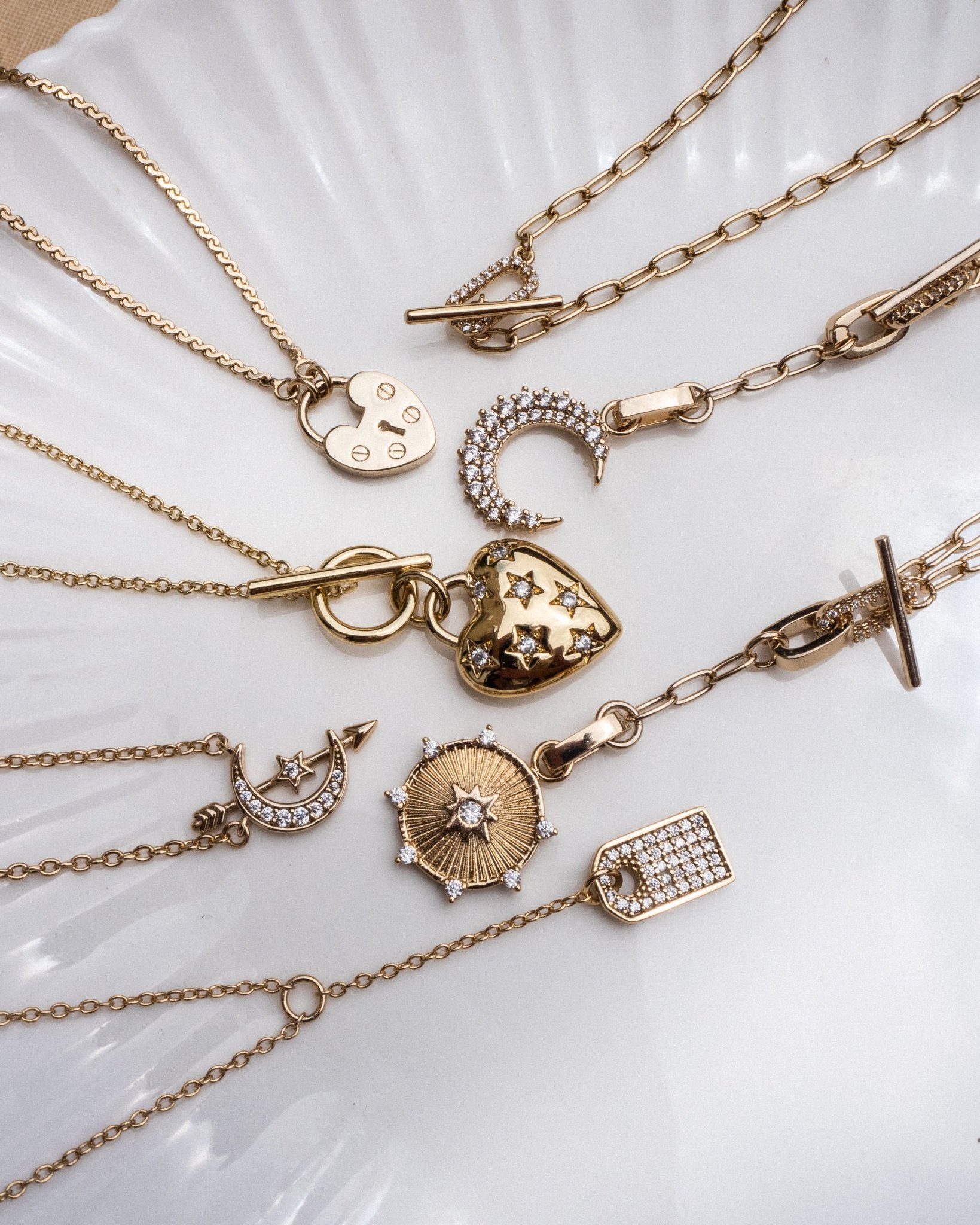 Chance necklace - five and two jewelry