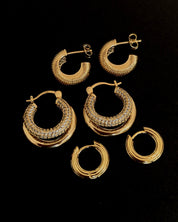 Clementine earrings - five and two jewelry