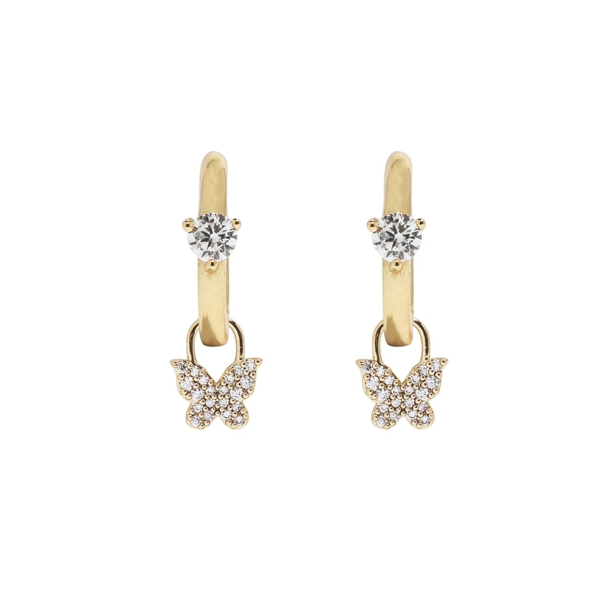 Dahlia earrings - five and two jewelry