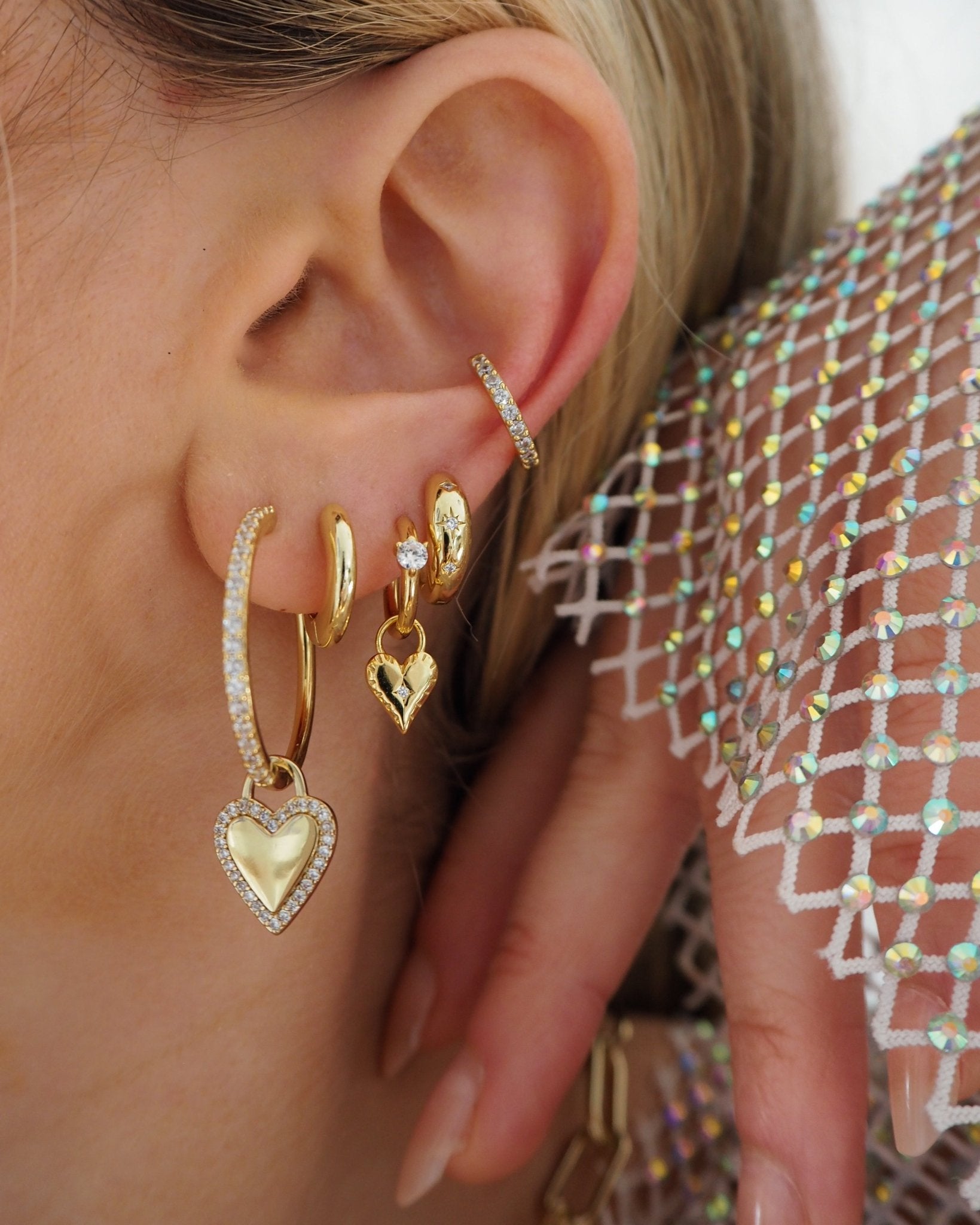 Goldie earrings - five and two jewelry