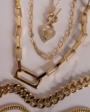 Illusion necklace - five and two jewelry