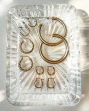 Jill hoop earrings - five and two jewelry