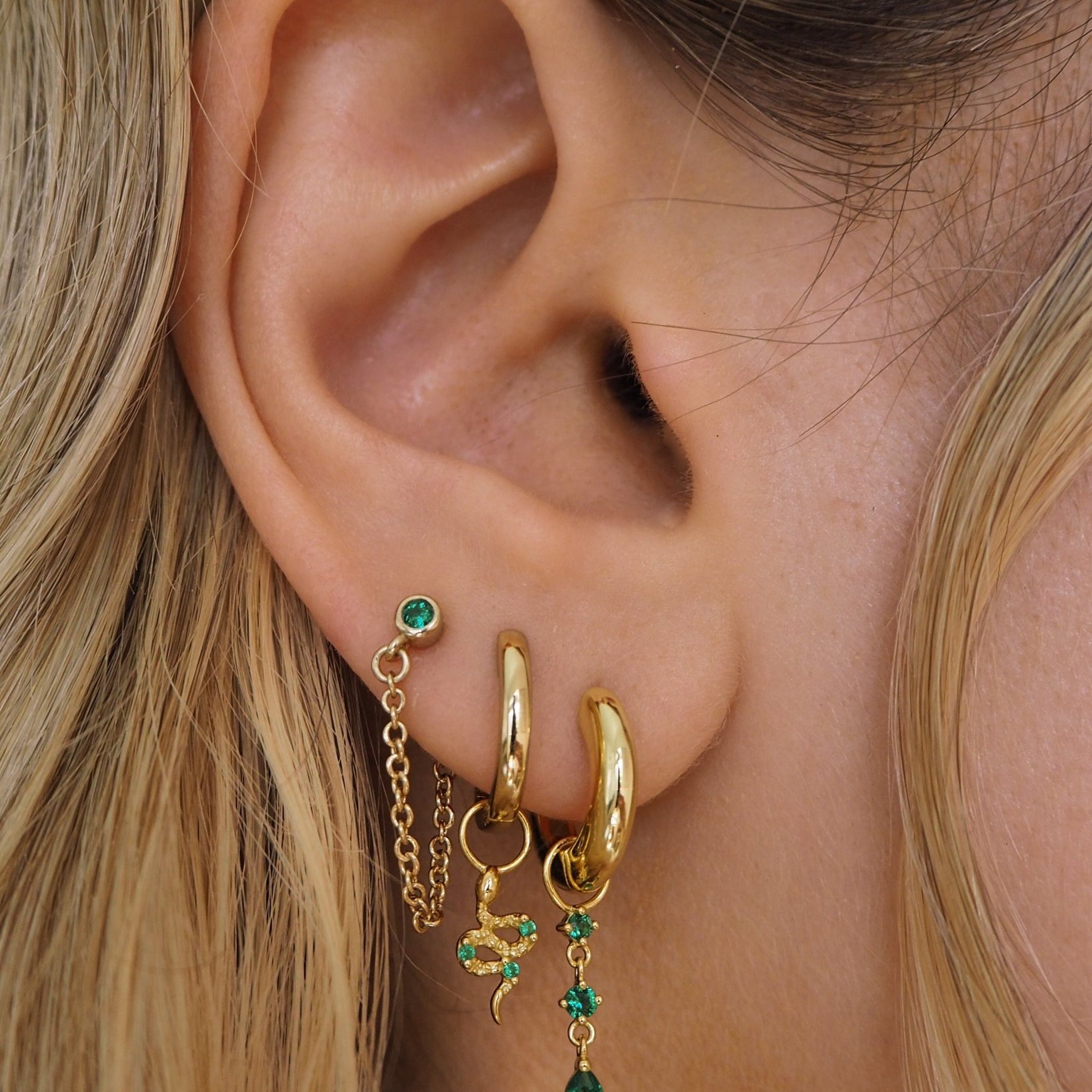 Johnny earrings - five and two jewelry