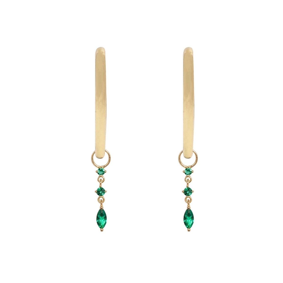 Juno earrings - five and two jewelry