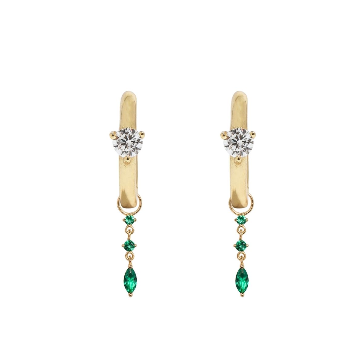 Juno earrings - five and two jewelry