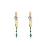 Juno earrings - five and two jewelry