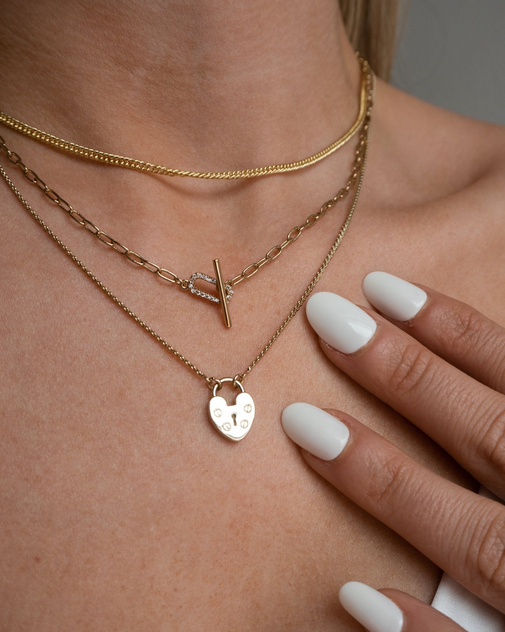 Lyra necklace - five and two jewelry