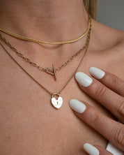 Lyra necklace - five and two jewelry