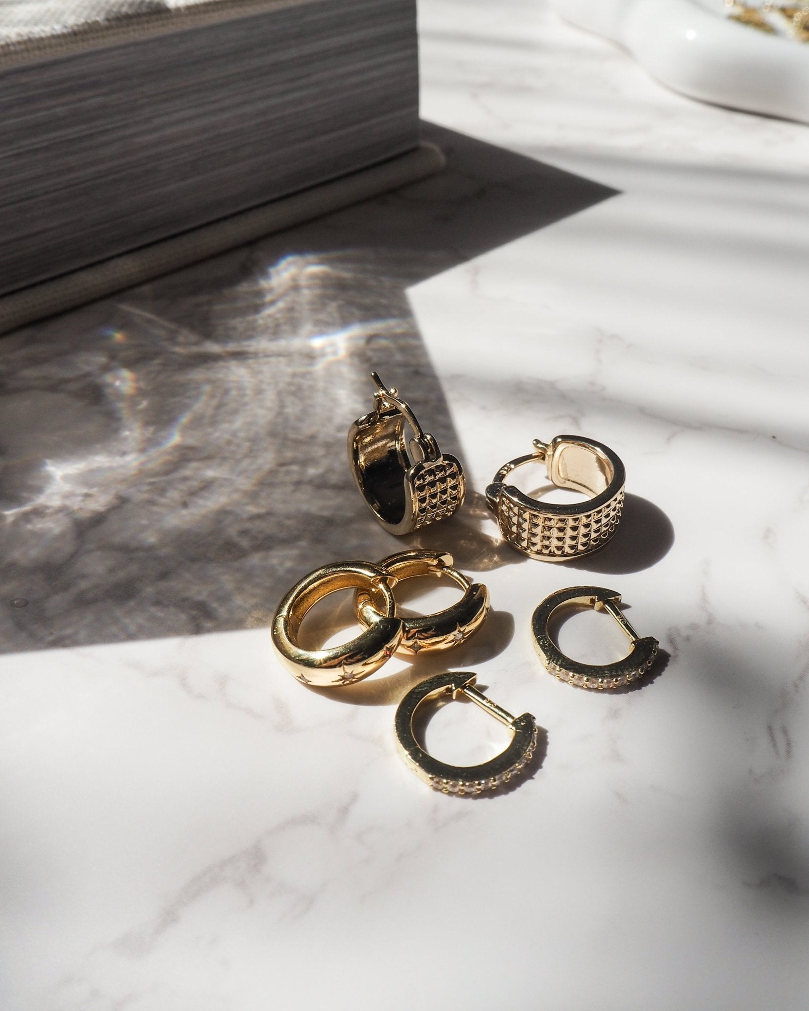 Monica earrings - five and two jewelry
