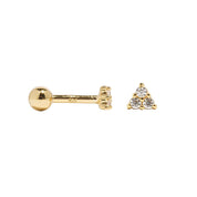 Moon earring - five and two jewelry