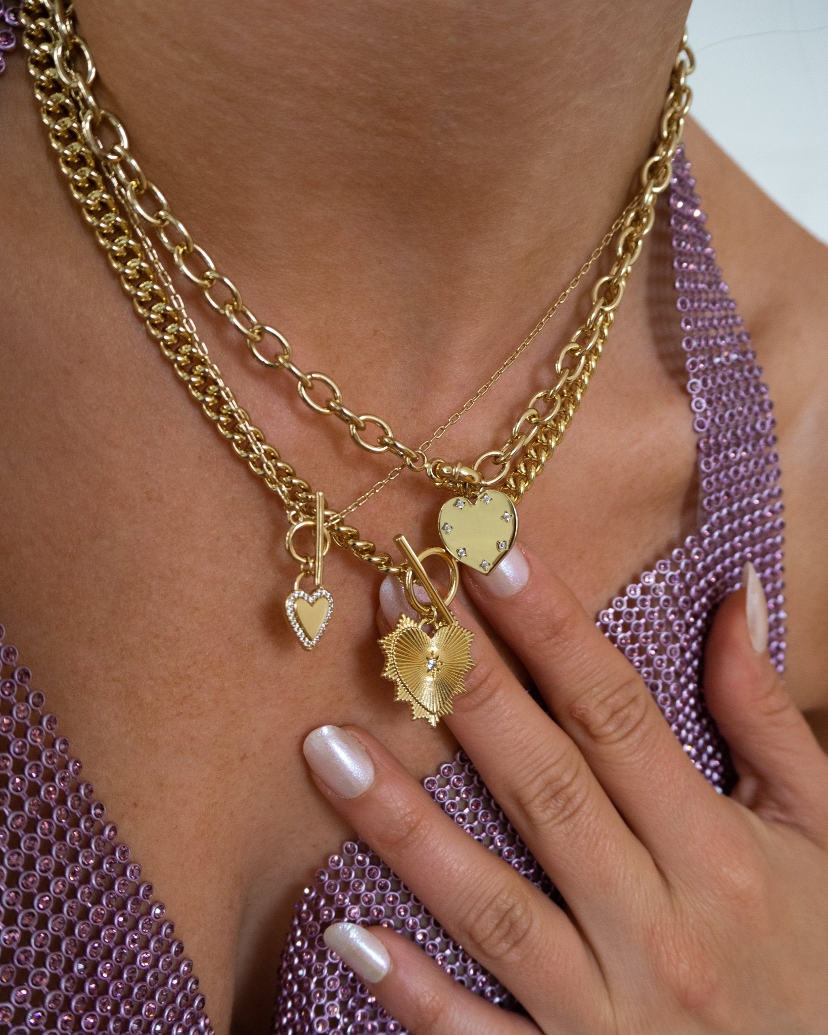 Nova necklace - five and two jewelry