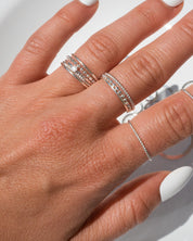 Primrose ring - five and two jewelry