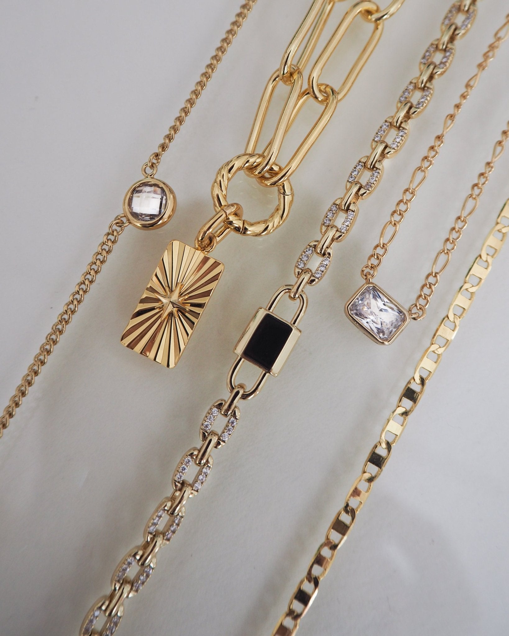 Realm necklace - five and two jewelry