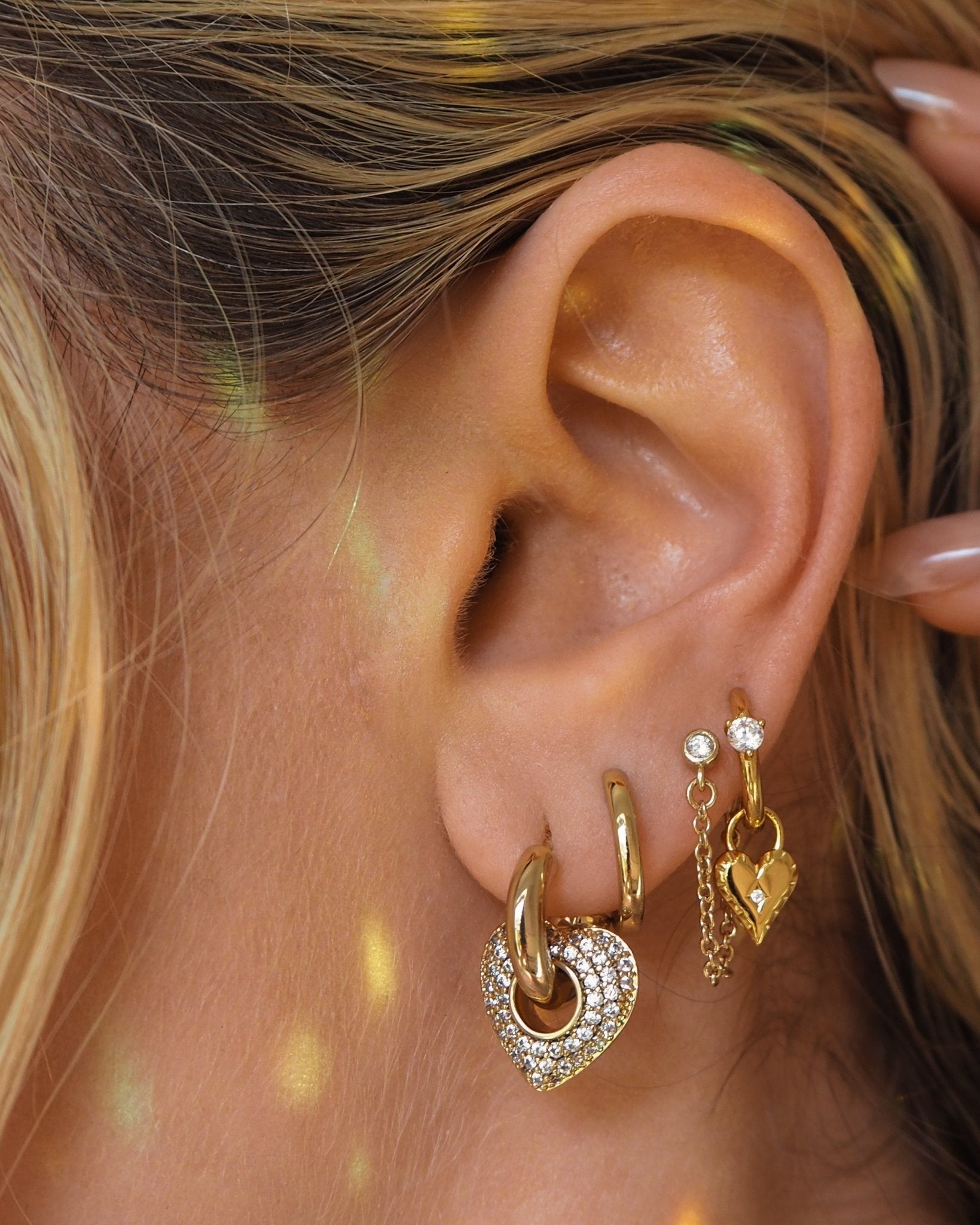 Rio earrings - five and two jewelry