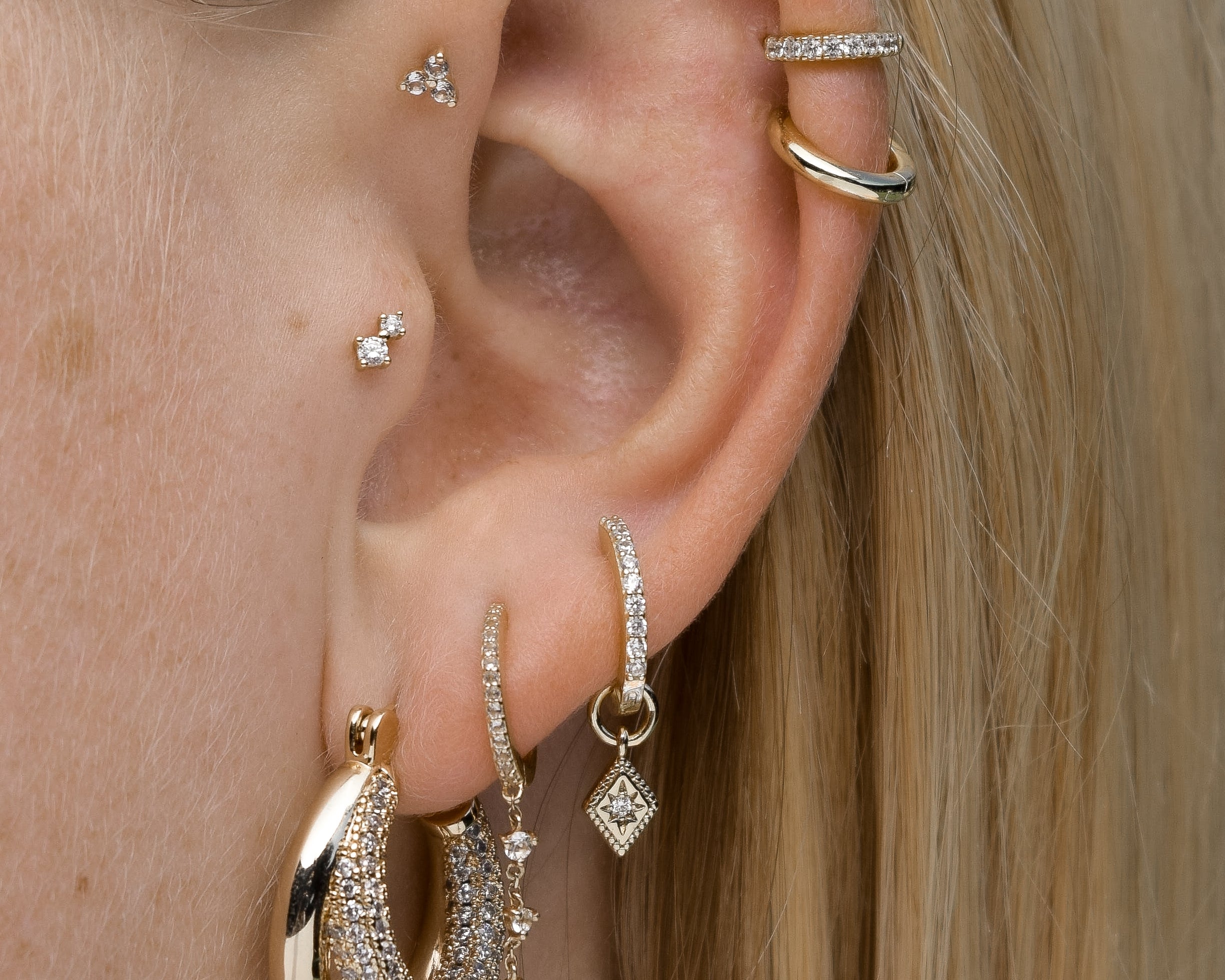 EARRINGS - five and two jewelry