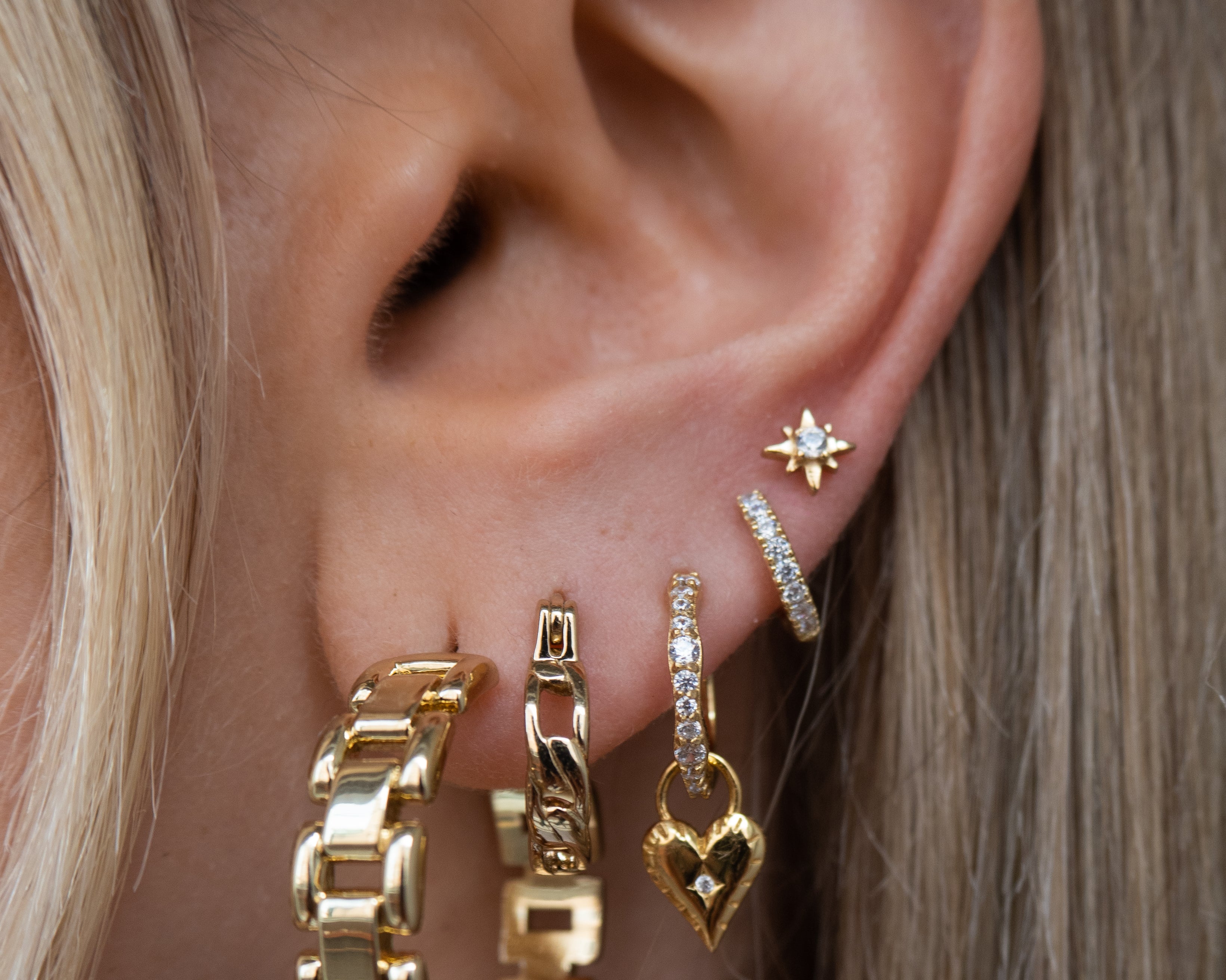 EARRINGS - five and two jewelry