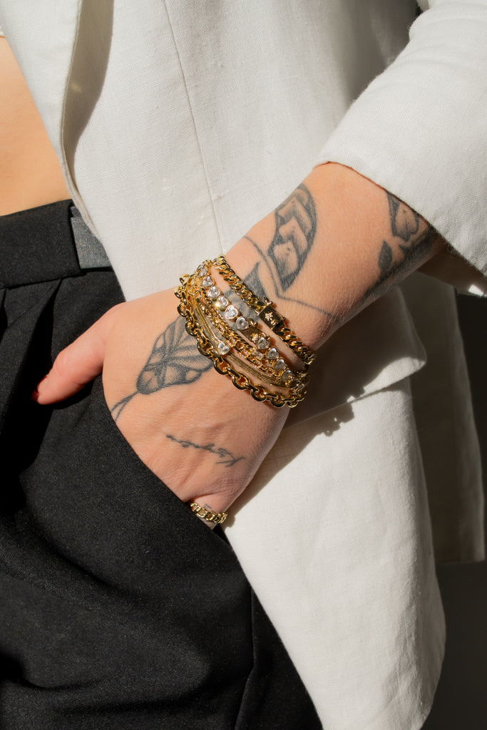 Charlotte bracelet – five and two jewelry