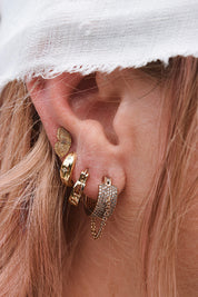 Lotus earrings