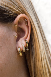 Arya earrings - five and two jewelry