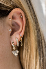 Cherie earrings - five and two jewelry