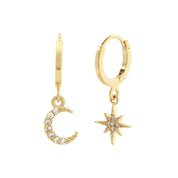 Chloe hoop earrings - five and two jewelry