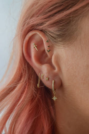 Ellie earrings - five and two jewelry