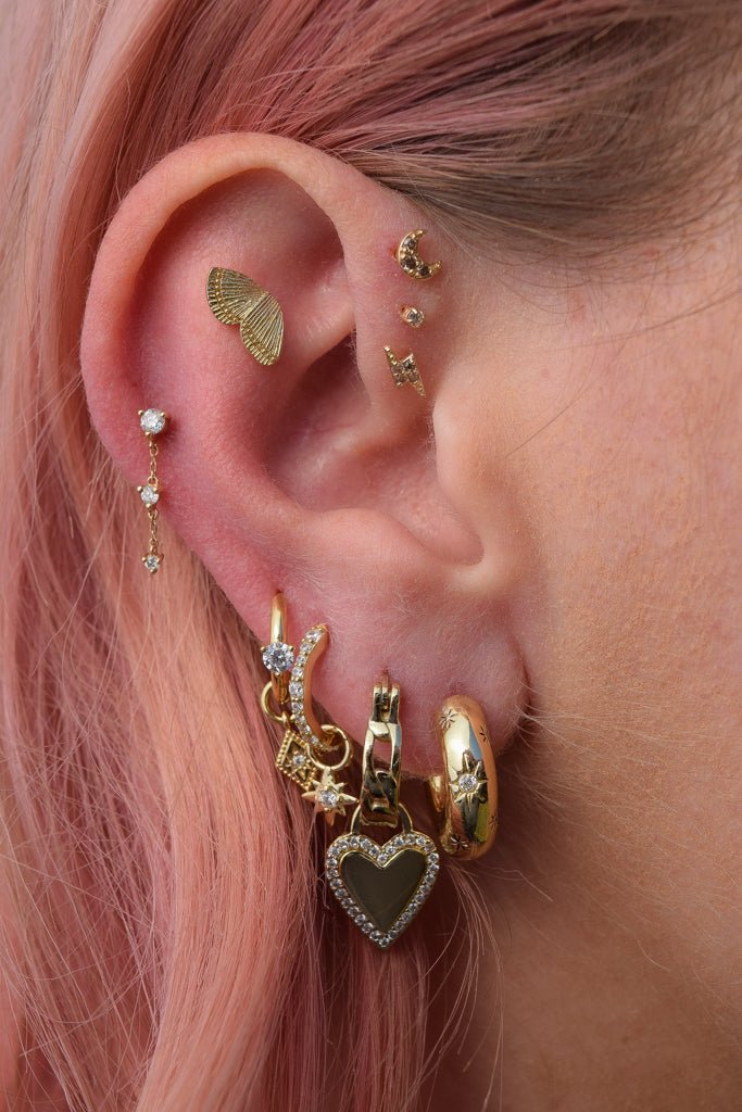 Ellie earrings - five and two jewelry