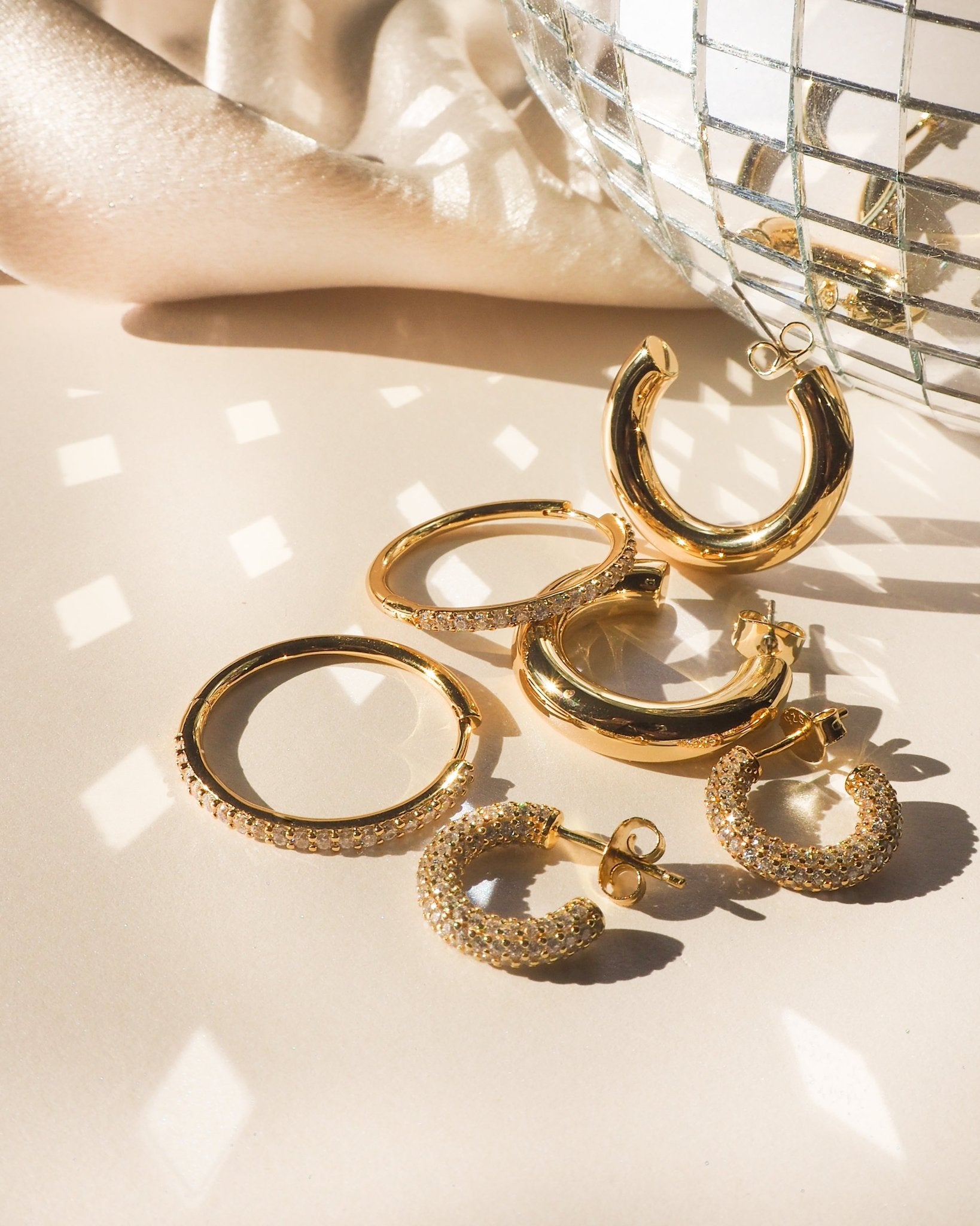 Goldie earrings – five and two jewelry