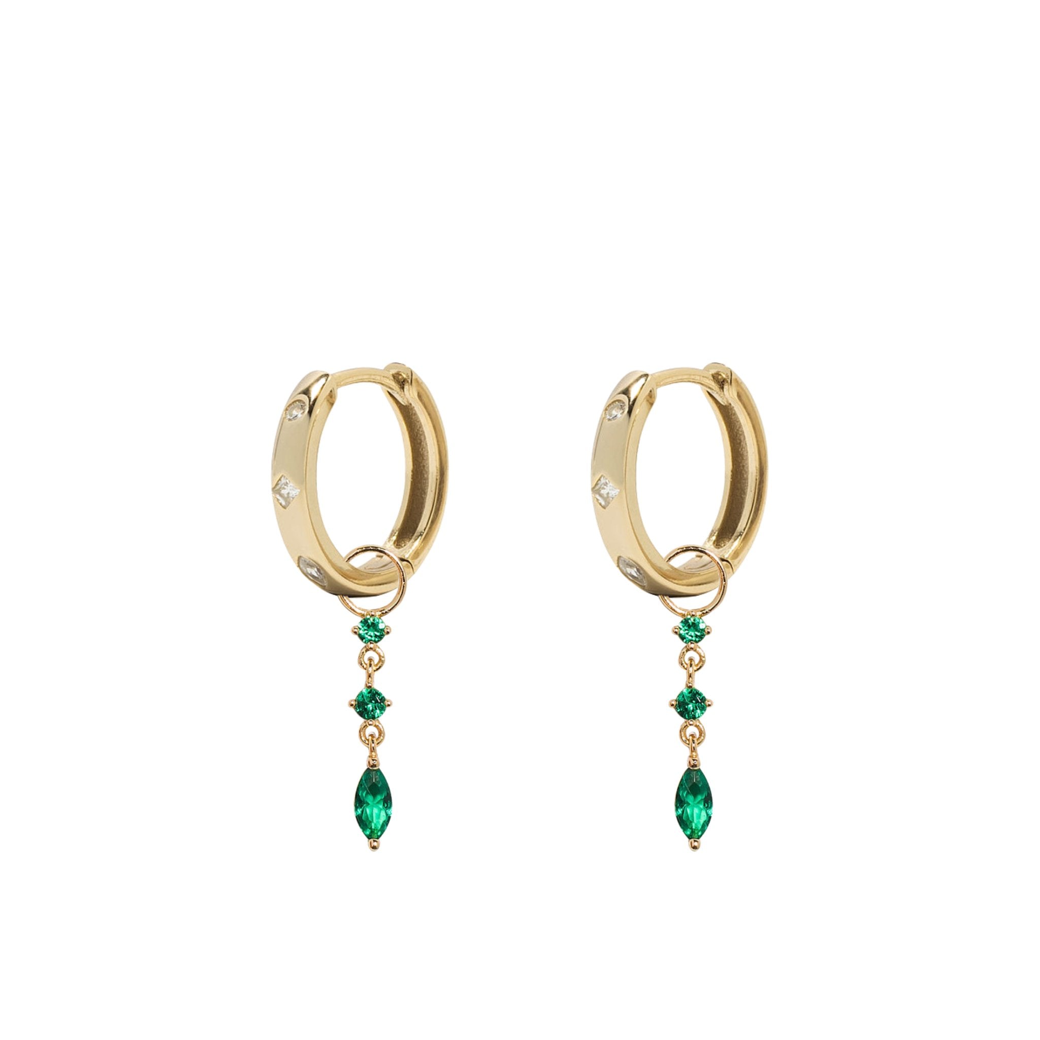 Juno earrings - five and two jewelry