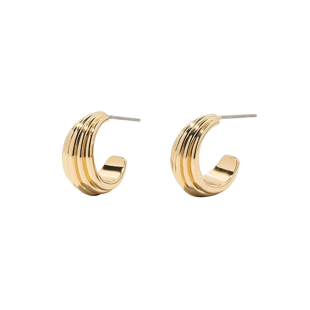 Karma earrings - five and two jewelry