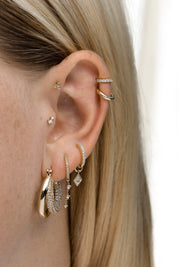 Leo earrings - five and two jewelry