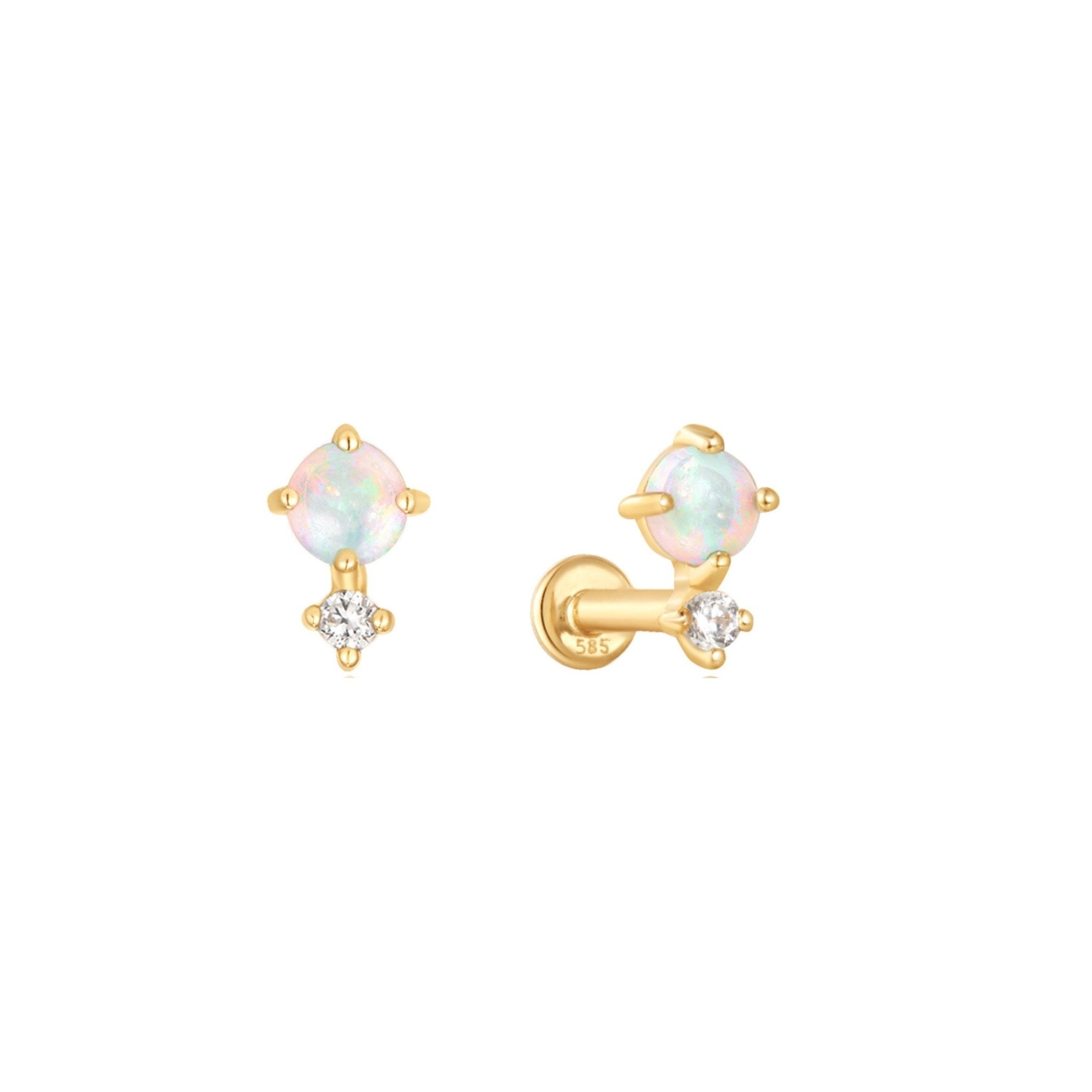Quinn earrings - five and two jewelry