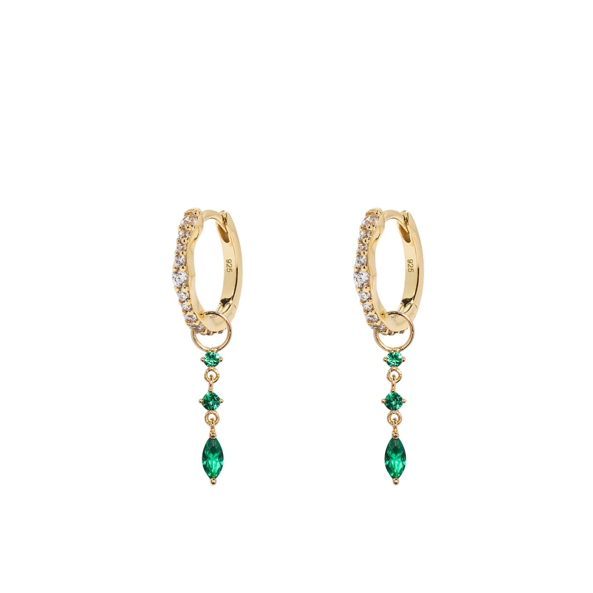 Tropez earrings - five and two jewelry