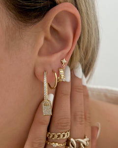 Cher earrings - five and two jewelry