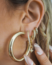Disco earrings - five and two jewelry
